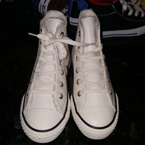 🆕Converse Chuck Taylor All Star Leather High-Top - Picture 4 of 8