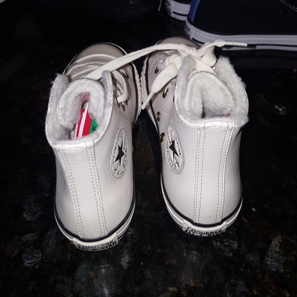 🆕Converse Chuck Taylor All Star Leather High-Top - Picture 6 of 8