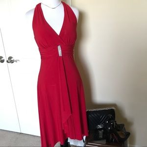 Lady in Red Dress