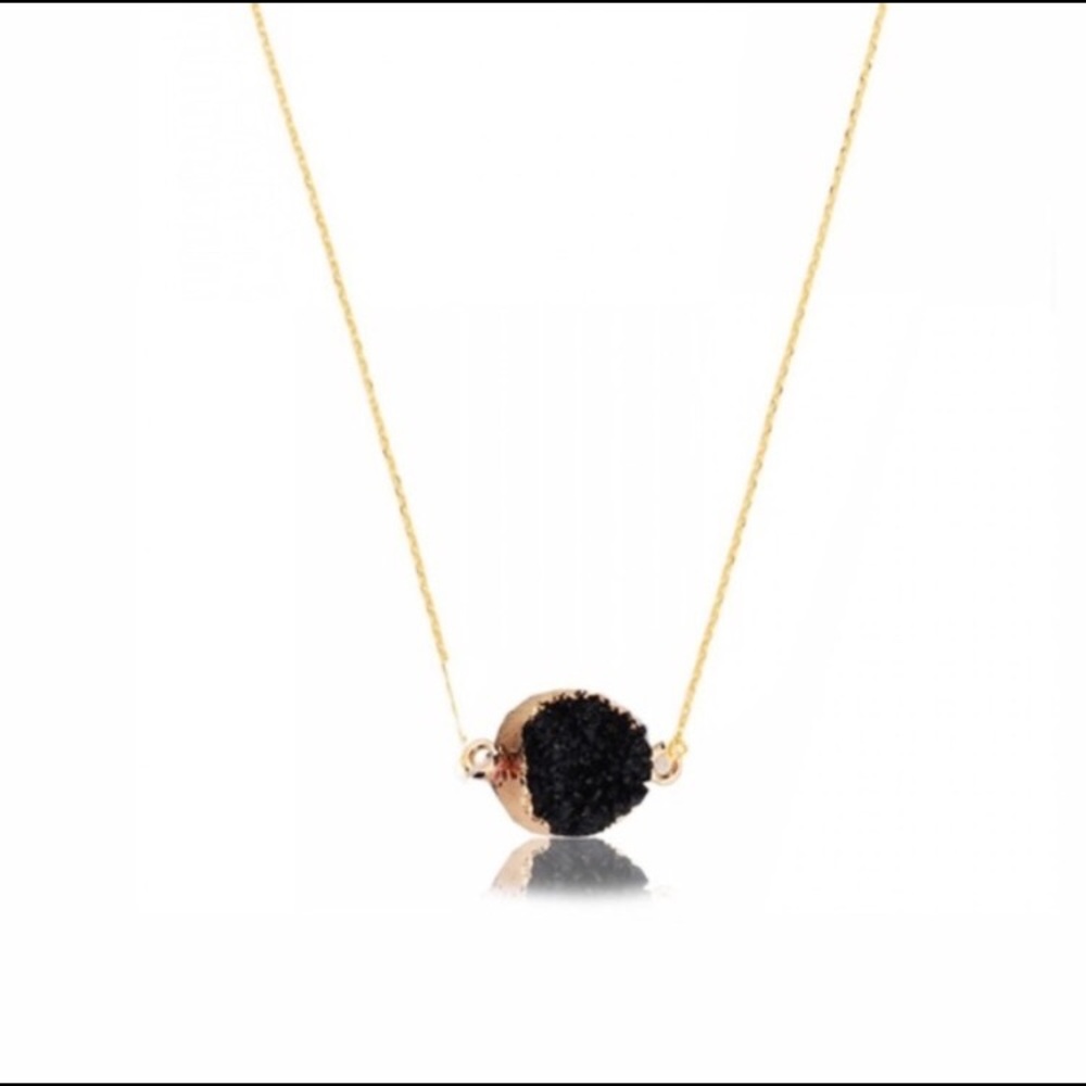 Druzy necklace