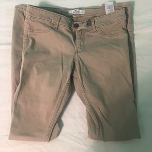 Hollister Khaki Skinny Jeans Sz 3