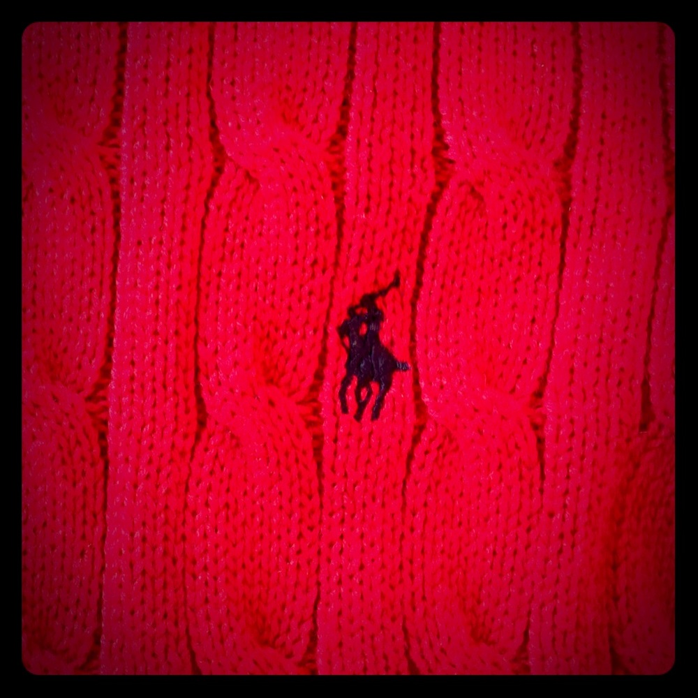 Polo Boy's Size 7 Red Sweater