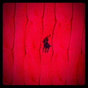Polo Boy's Size 7 Red Sweater