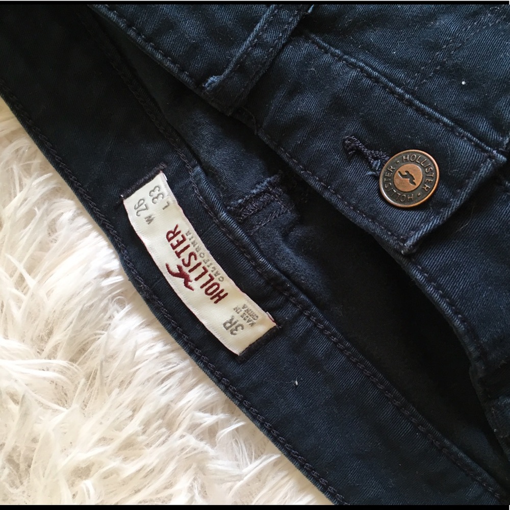 Hollister Dark Navy Blue Jeans