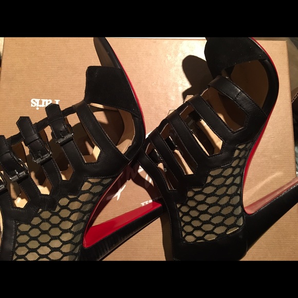 Christian Louboutin Trotti 100 buckle bootie - Picture 5 of 8