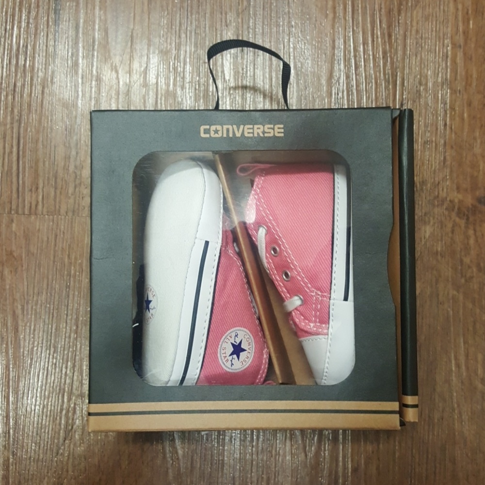 Infant Pink Converse