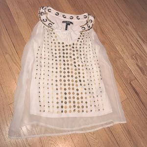 Fancy sleeveless top