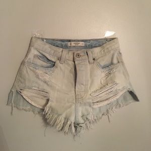 Jean shorts