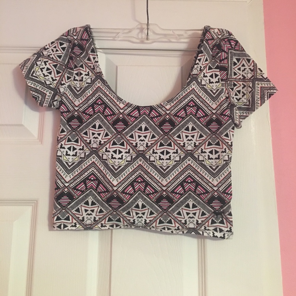 VS Pink crop top