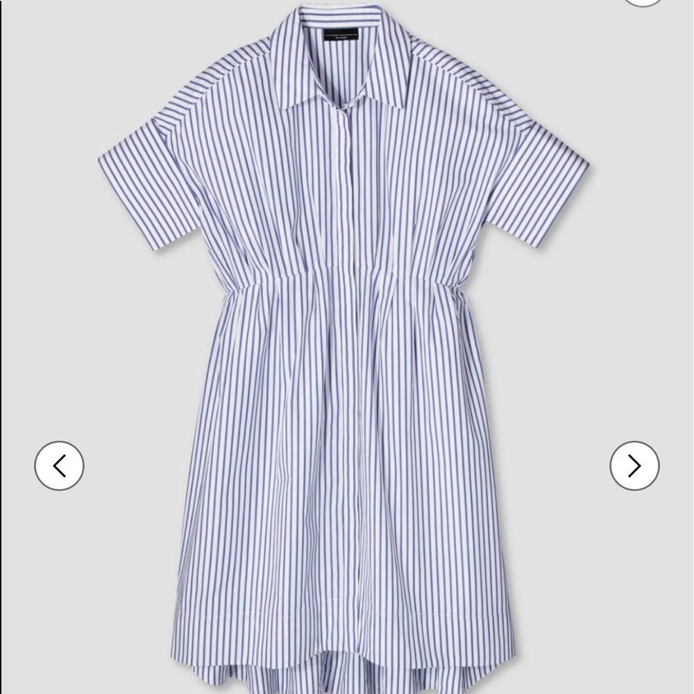 Victoria Beckham for Target-  Blue Stripe Dress