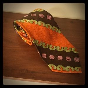 Vtg. 70s 80s Abstract Unique Men's Tie 58"