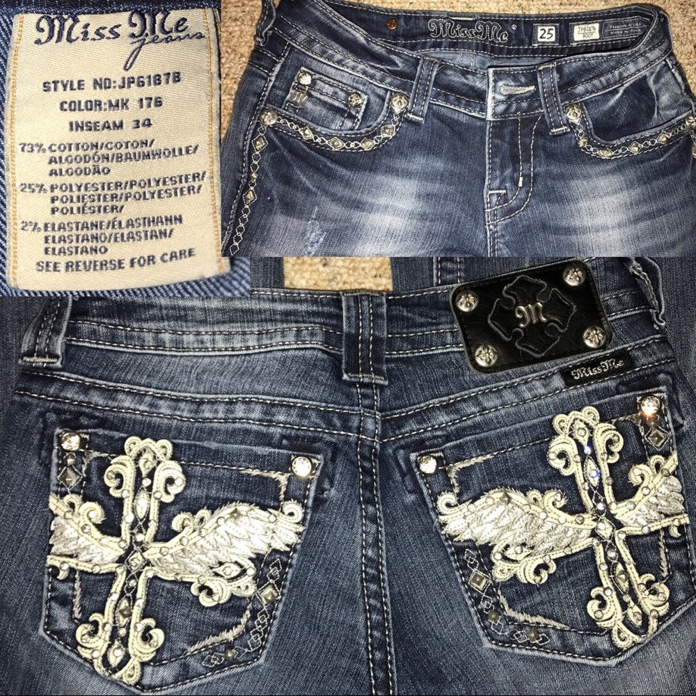 Miss Me Boot Cut Jeans 👖 👏🏼