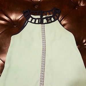 Cute Green Poliester shirt