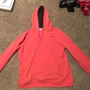 Girl XL Pink Puma Hoodie