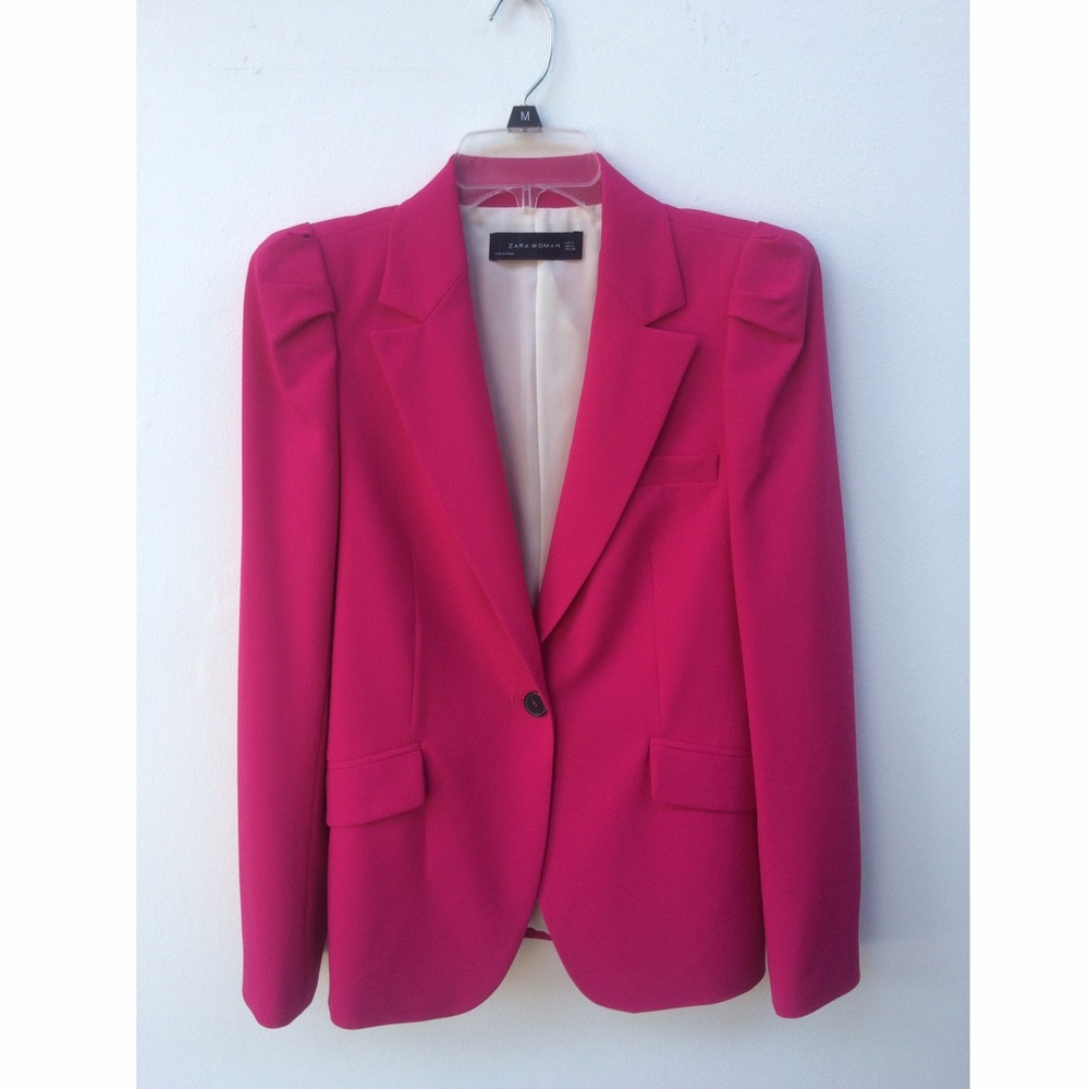 Zara Fuchsia Blazer