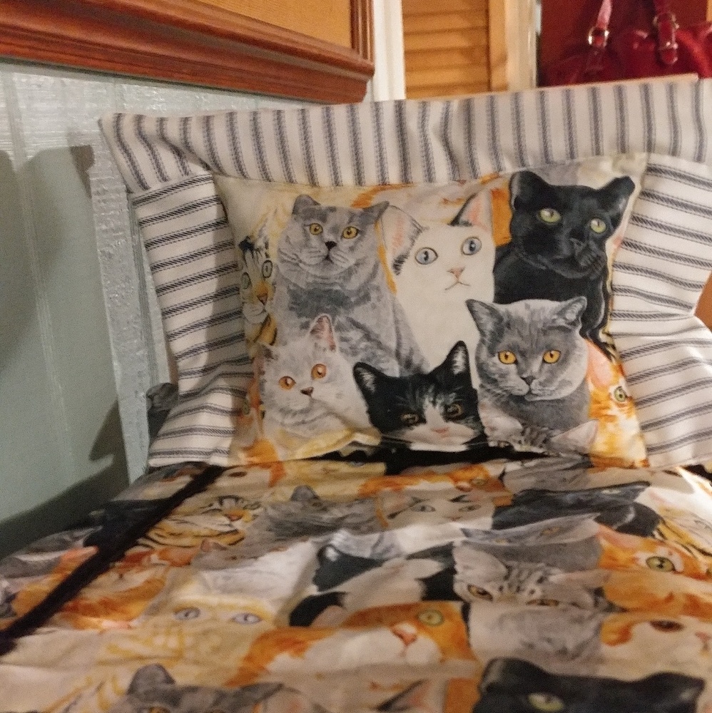 Handmade, new, 18" doll bedding.