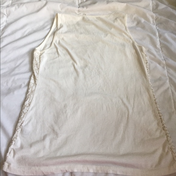 Caslon Tops - cute gold sequins tank top size M Caslon Tops - cute gold sequins tank top size M