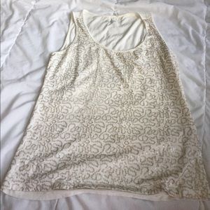 Caslon Tops - ⭐️cute gold sequins tank top size M Caslon Tops - ⭐️cute gold sequins tank top size M