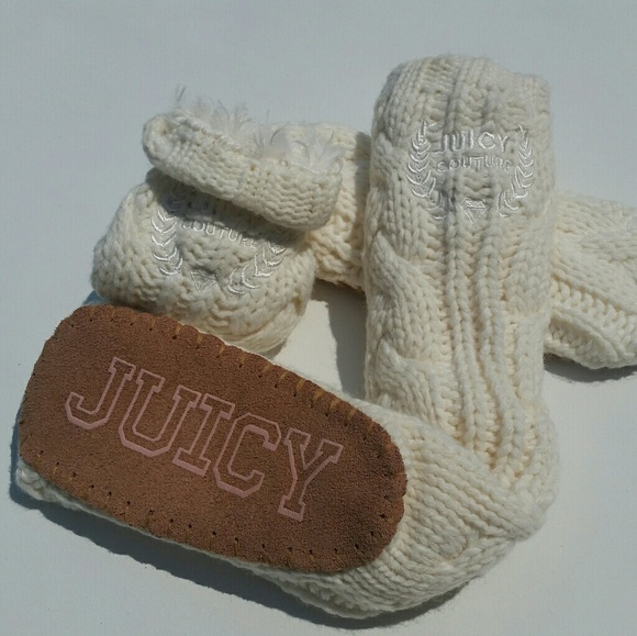 48 off Juicy Couture Accessories JUICY COUTURE White Cable Knit