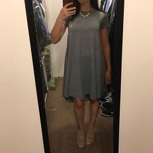 LuLaRoe XXS Carly Dress in Gray
