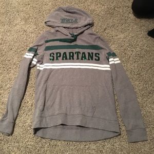 Women's PINK Michigan State Hoodie