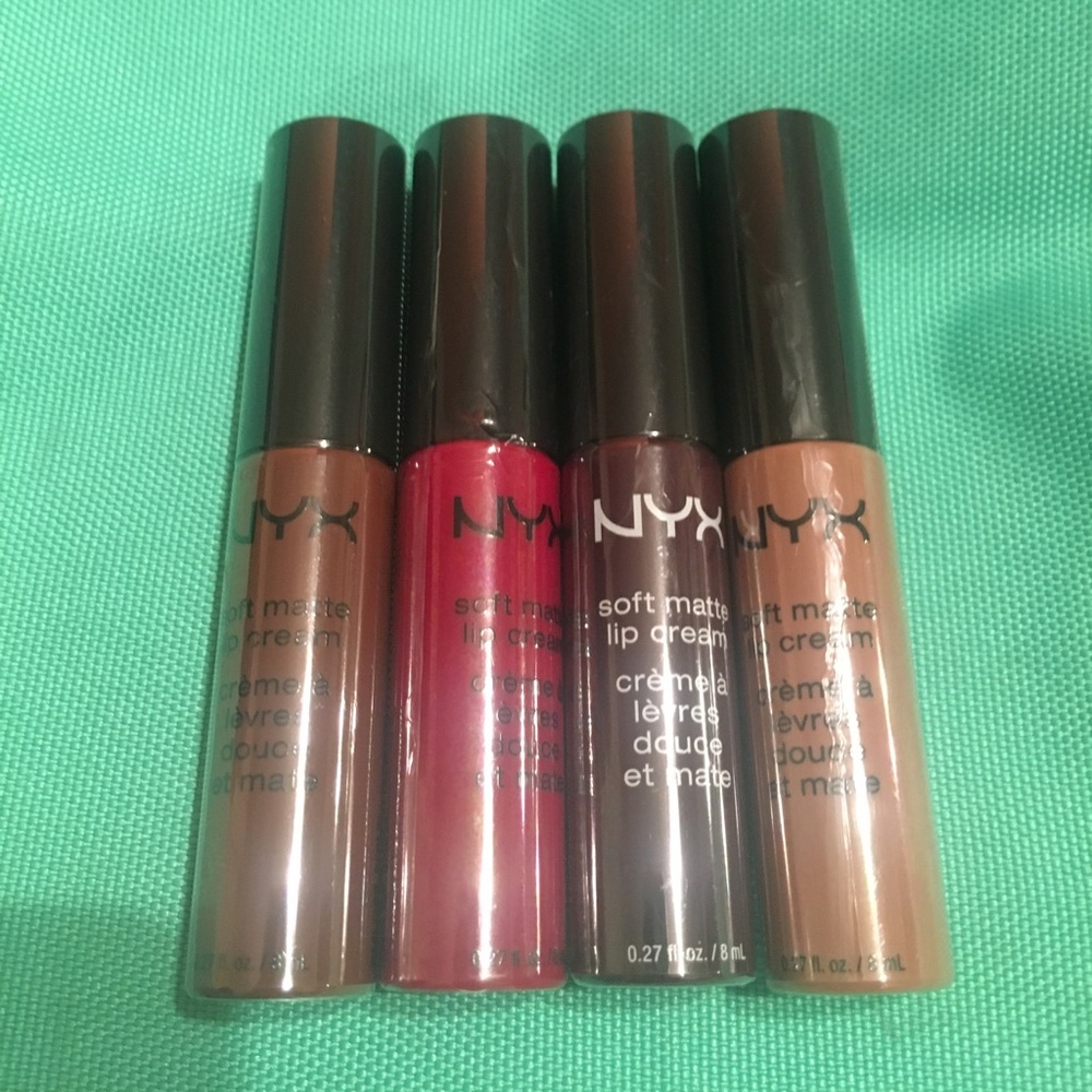 NYX Soft Matte Lip Creme Set of 4