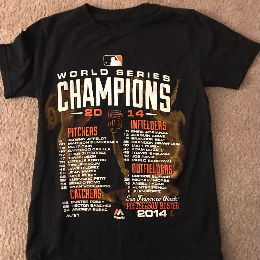 Giants 2014 World Series shirt