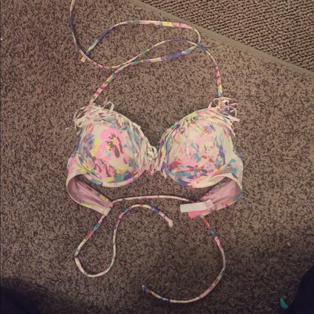 VS Fringe Bikini Top
