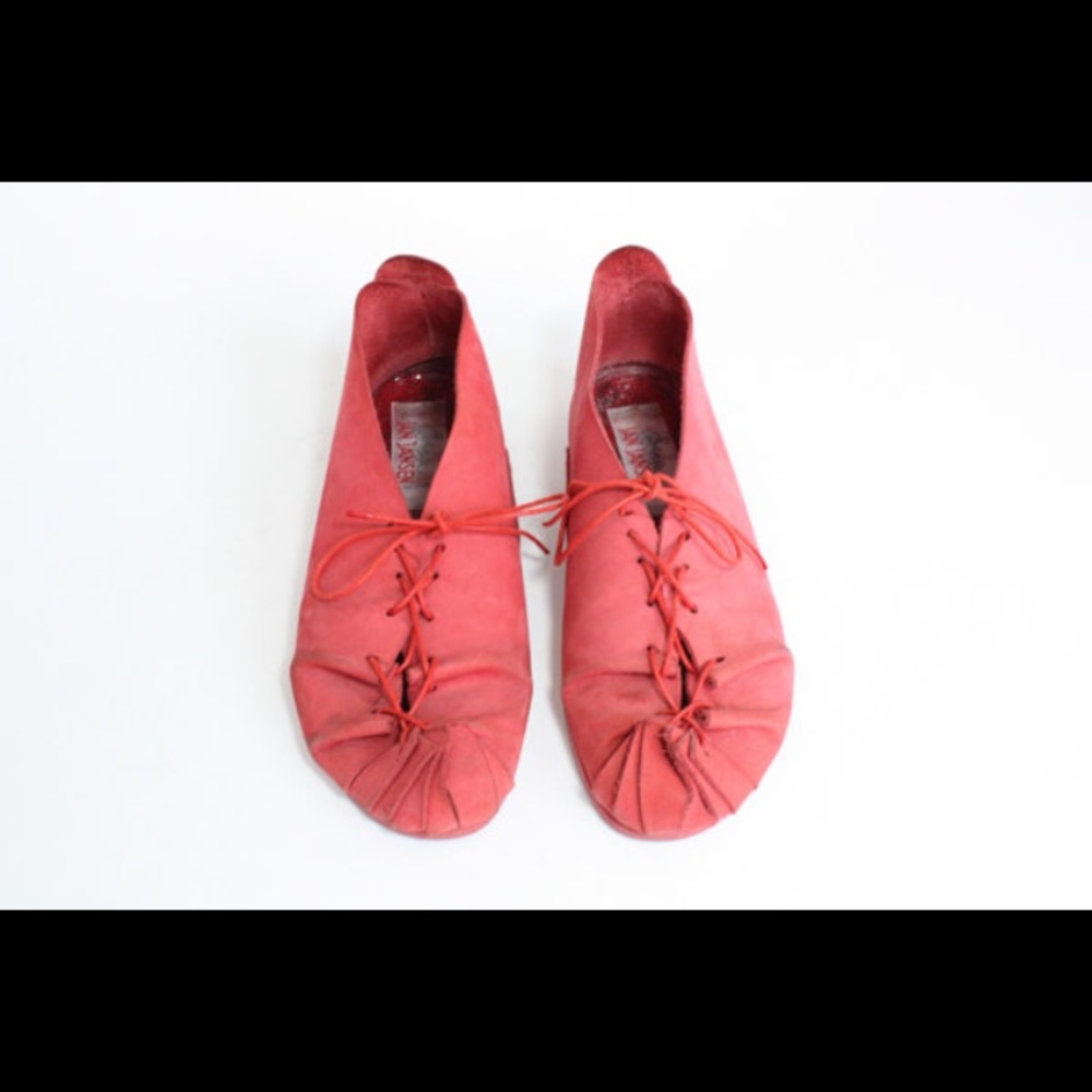 Vintage Leather Origami Oxford Shoes 8