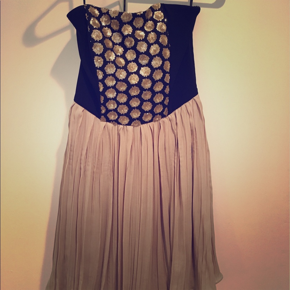 RACHEL by Rachel Roy strapless sequin dress