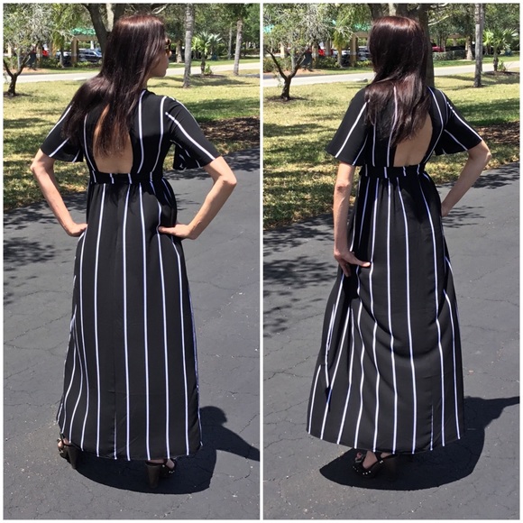 📣Liquidation 📣 Large Black & White Jumpsuit - Picture 2 of 4