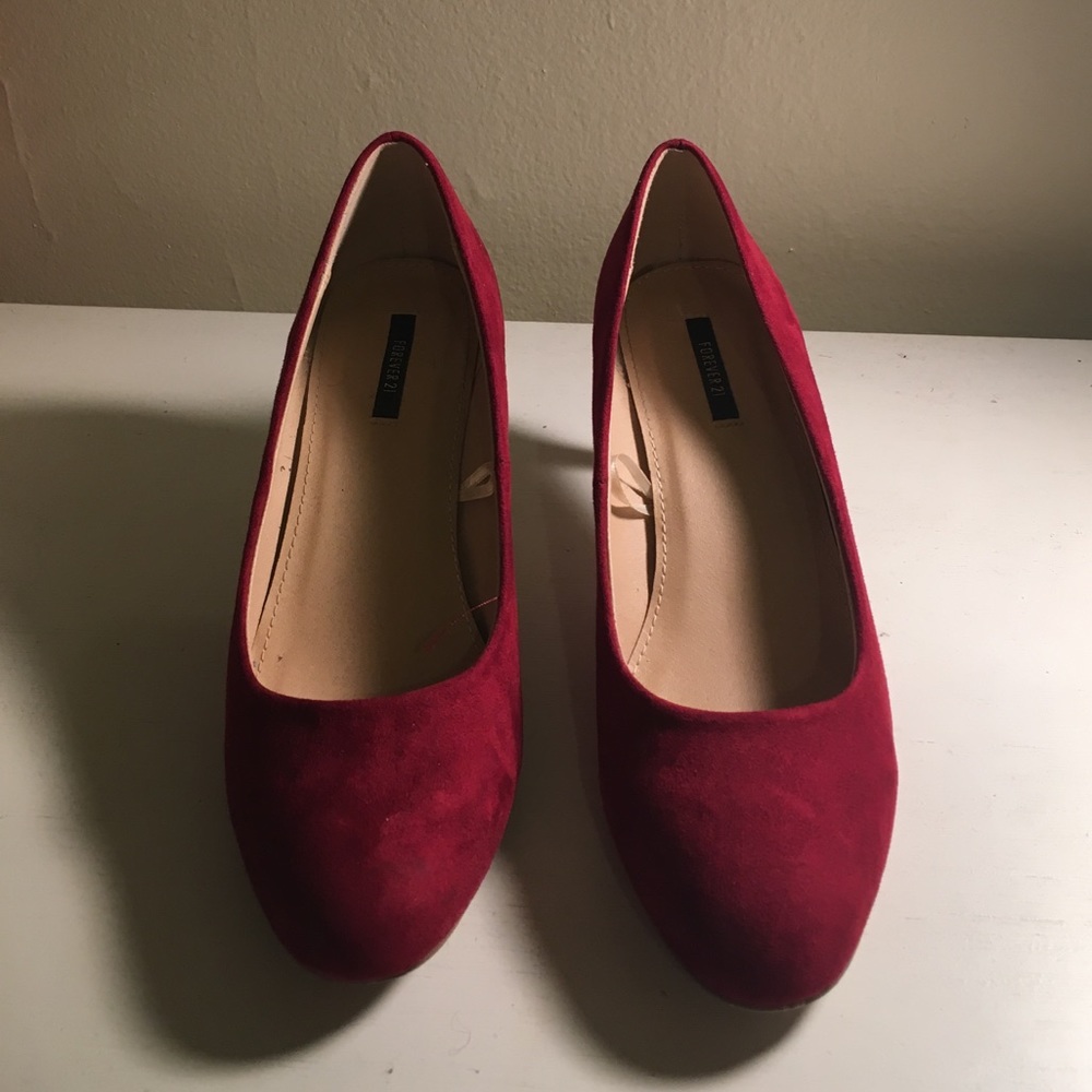 Forever 21 Red Pumps
