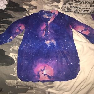 Galaxy blouse