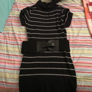 NWOT Little black sweater dress