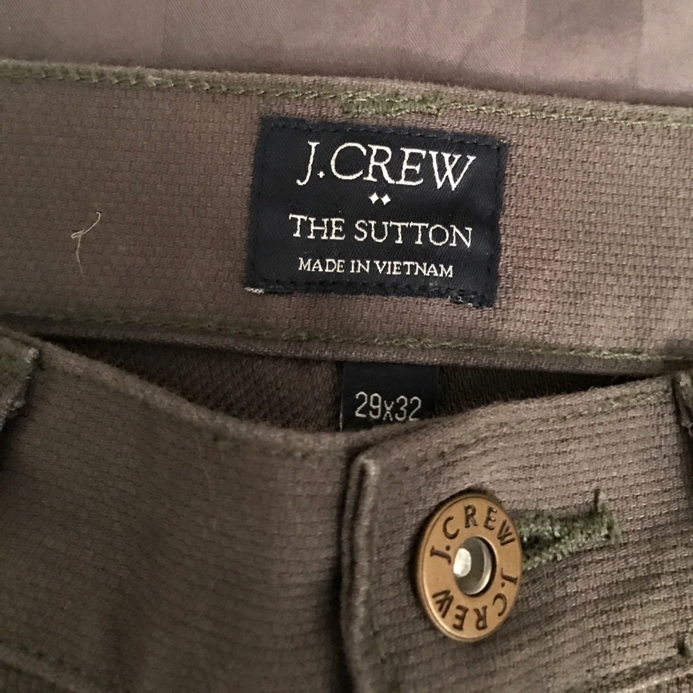 J. Crew Sutton Fit Jeans