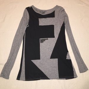 Comfy over-sized long sleeve shirt