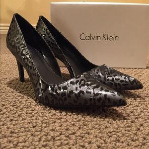Calvin Klein Animal Print Shoes