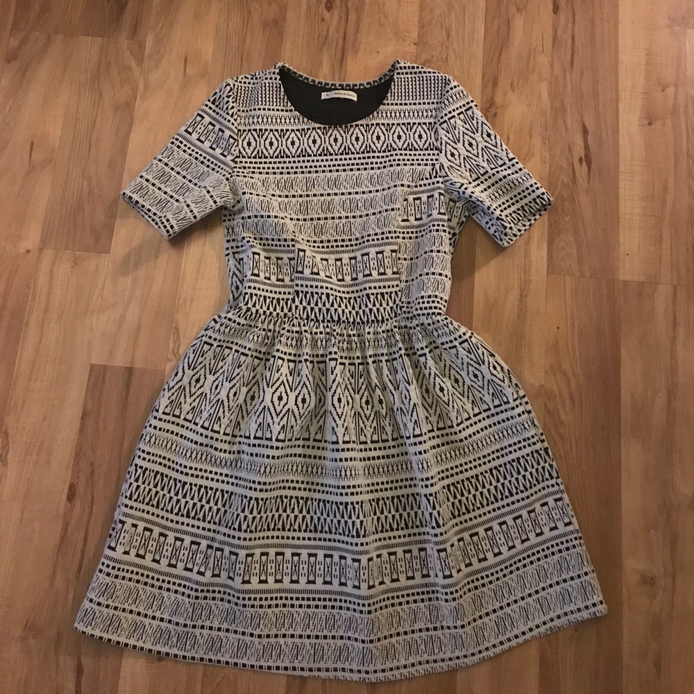 Crew neck dress