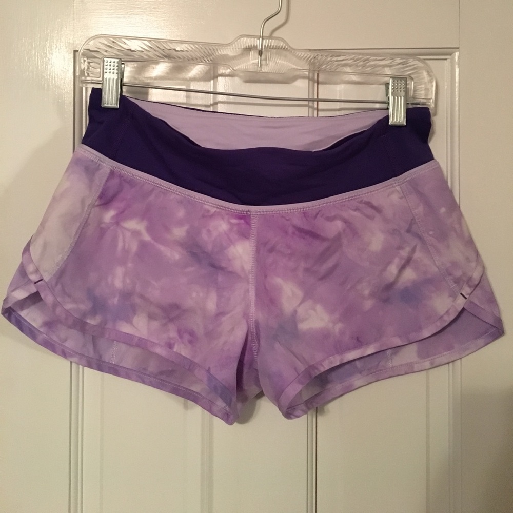 Lululemon Purple speed shorts size 4