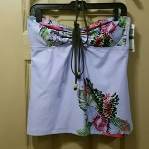 NEW LUCKY BRAND WOMENS BATHING SUIT TANK TOP