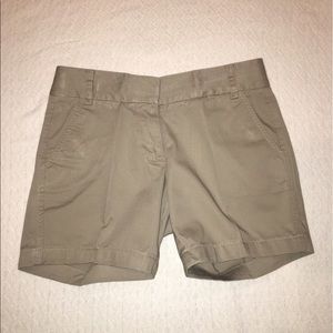 High waisted styled shorts from J.Crew