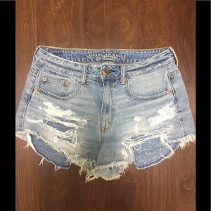 American Eagle Hi-Rise Festival Shorts