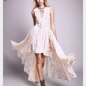 The Jetset Diaries x FP Goddess Lace Dress