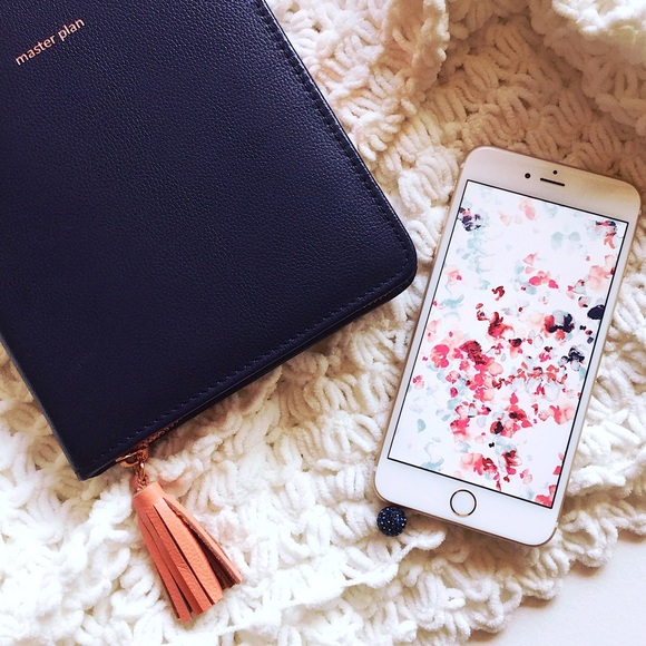 Accessories - Crystal Anti-Dust Cap Earphone Jack (Navy)