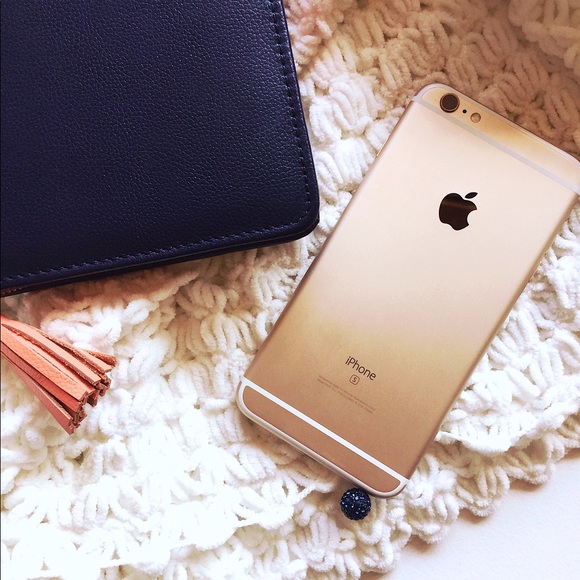 Crystal Anti-Dust Cap Earphone Jack (Navy) - Picture 2 of 3