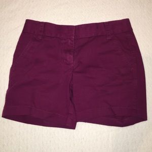 High-waisted styled shorts from J.Crew