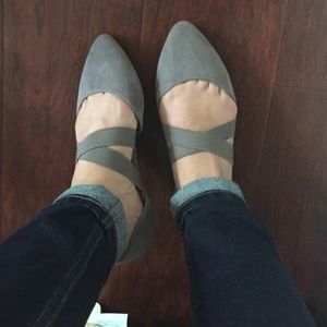 Grey flats