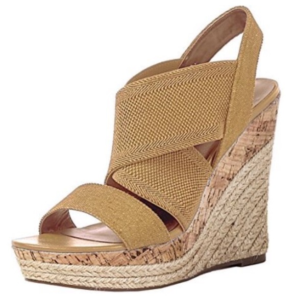 New Charles David Wedge Espadrilles - Picture 1 of 4