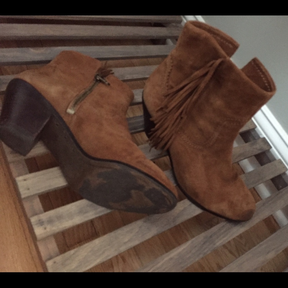 Suede Booties - image 2