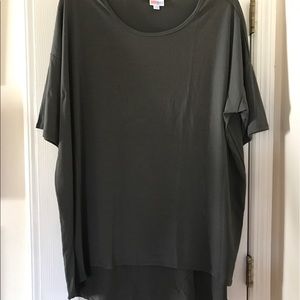 Lularoe Irma 2x gray BNWOT Lularoe Irma 2x gray BNWOT